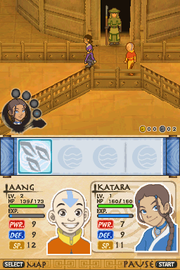 
Avatar: The Last Airbender - The Burning Earth | Nintendo DS | gameplay screenshot | Data by MobyGames.com