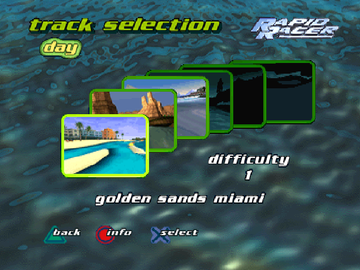 
Turbo Prop Racing | PlayStation | gameplay screenshot | Data by MobyGames.com