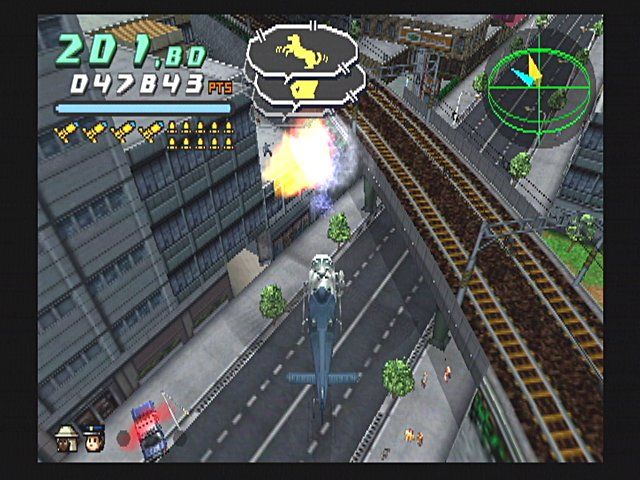 
City Crisis | PlayStation 2 | gameplay screenshot | Region: North America | source-country= | Data by MobyGames.com