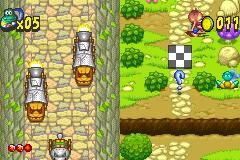 
Frogger's Adventures: Temple of the Frog | Game Boy Advance | gameplay screenshot | Data by MobyGames.com