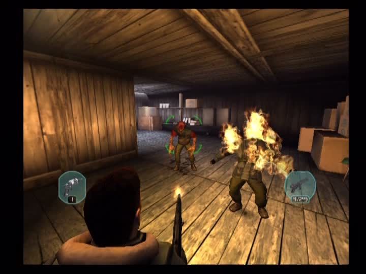 The Thing | PlayStation 2 | gameplay screenshot | Data by MobyGames.com