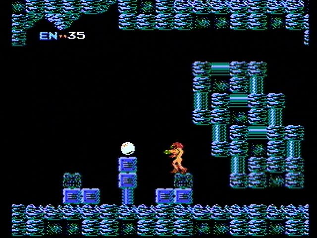 
Metroid | NES | gameplay screenshot | Data by MobyGames.com