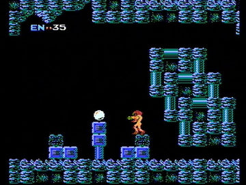 
Metroid | NES | gameplay screenshot | Data by MobyGames.com