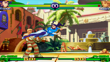 
Street Fighter Alpha 3 Max | PSP | gameplay screenshot | Data by MobyGames.com