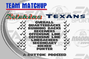 Madden NFL 2004 | Game Boy Advance | gameplay screenshot | region=North America | source-country= | zypher-v2 | moby-0fa0ca92e946 | Data by MobyGames.com