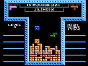 
Tetris | NES | gameplay screenshot | Data by MobyGames.com