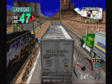 
Eighteen Wheeler: American Pro Trucker | GameCube | gameplay screenshot | Data by MobyGames.com