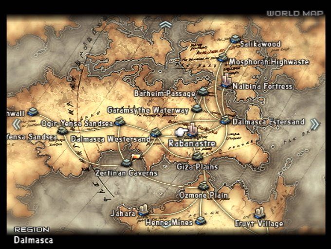 Final Fantasy XII | PlayStation 2 | gameplay screenshot | region=North America | edition=steelbook | source-country= | zypher-v2 | moby-e0913abcc583 | Data by MobyGames.com