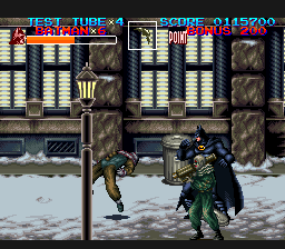 
Batman Returns | SNES | gameplay screenshot | Data by MobyGames.com