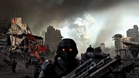 Killzone: Liberation | PSP | gameplay screenshot | region=North America | source-country= | zypher-v2 | moby-9caaa3dc5f3e | Data by MobyGames.com