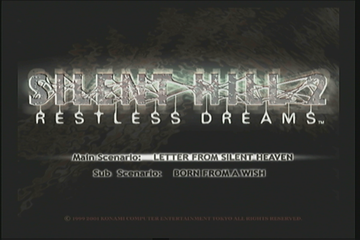 
Silent Hill 2: Restless Dreams | Xbox | gameplay screenshot | Region: North America | source-country= | Data by MobyGames.com