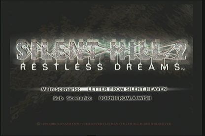 
Silent Hill 2: Restless Dreams | Xbox | gameplay screenshot | Region: North America | source-country= | Data by MobyGames.com