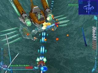RayCrisis: Series Termination | PlayStation | gameplay screenshot | Data by MobyGames.com