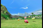 Kirby Air Ride | GameCube | gameplay screenshot | region=North America | source-country= | zypher-v2 | moby-ec6caad8438a | Data by MobyGames.com