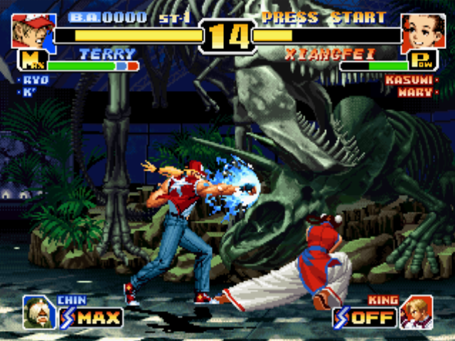 The King of Fighters '99: Millennium Battle | PlayStation | gameplay screenshot | Data by MobyGames.com