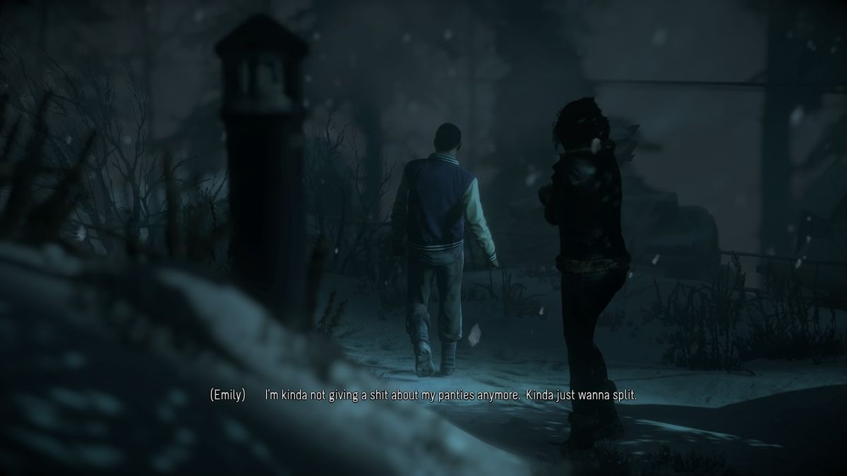 
Until Dawn | PlayStation 4 | gameplay screenshot | Data by MobyGames.com