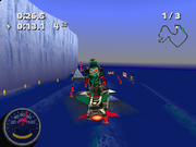 Jet Moto 2 | PlayStation | gameplay screenshot | region=North America | edition=greatest hits | source-country= | zypher-v2 | moby-65803a1900e6 | Data by MobyGames.com
