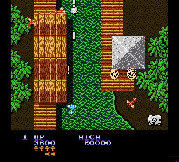
Sky Shark | NES | gameplay screenshot | Data by MobyGames.com