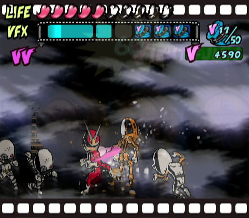 
Viewtiful Joe | GameCube | gameplay screenshot | Data by MobyGames.com