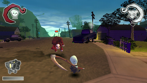 Death Jr. | PSP | gameplay screenshot | Data by MobyGames.com