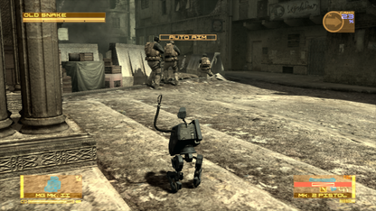 
Metal Gear Solid 4: Guns of the Patriots | PlayStation 3 | gameplay screenshot | Data by MobyGames.com