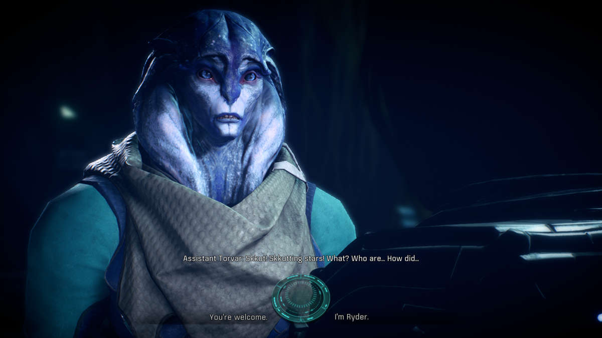 Mass Effect: Andromeda | Xbox One | gameplay screenshot | region=North America | source-country= | zypher-v2 | moby-482bf8cd9b8c | Data by MobyGames.com
