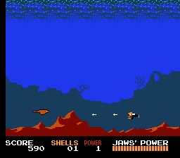 
Jaws | NES | gameplay screenshot | Data by MobyGames.com