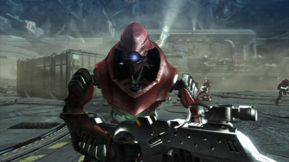 Vanquish | PlayStation 3 | gameplay screenshot | region=North America | source-country= | zypher-v2 | moby-8d5afe73e35d | Data by MobyGames.com