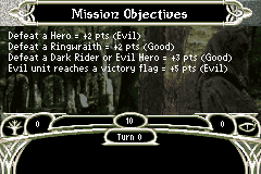 The Lord of the Rings: The Third Age | Game Boy Advance | gameplay screenshot | Data by MobyGames.com