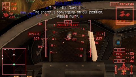 
Ace Combat X: Skies of Deception | PSP | gameplay screenshot | Data by MobyGames.com