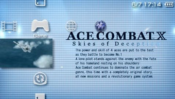 
Ace Combat X: Skies of Deception | PSP | gameplay screenshot | Data by MobyGames.com