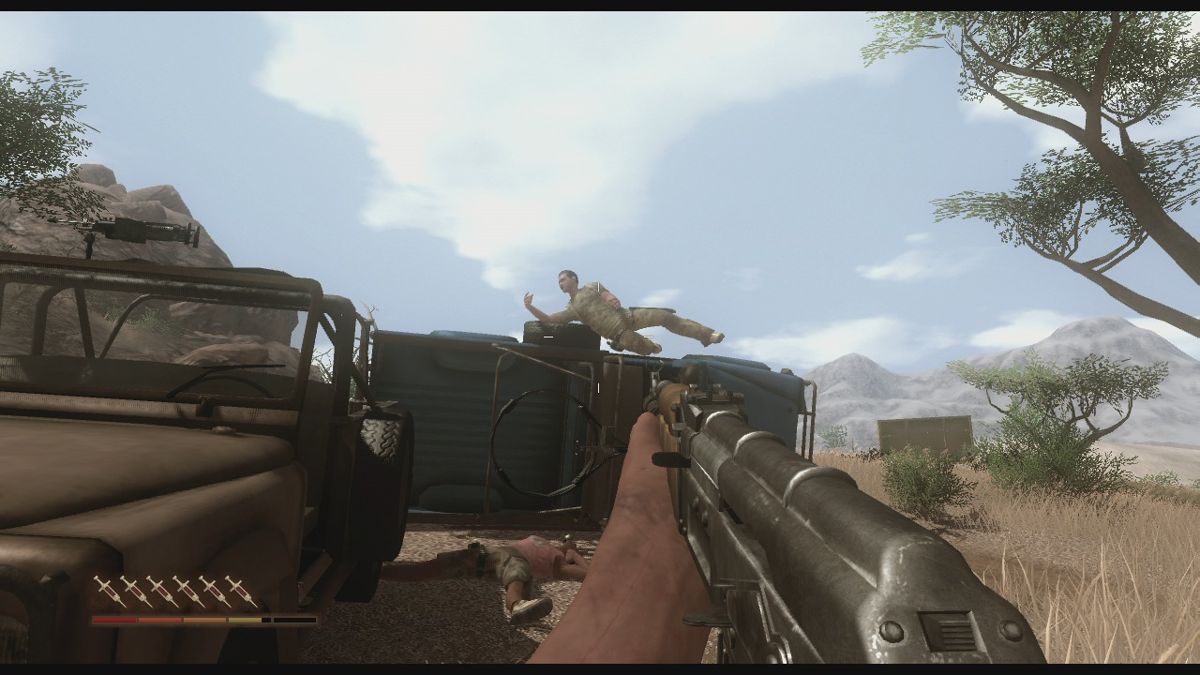 Far Cry 2 | Xbox 360 | gameplay screenshot | Data by MobyGames.com