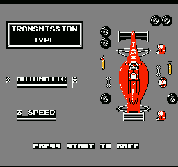 
Ferrari Grand Prix Challenge | NES | gameplay screenshot | Data by MobyGames.com