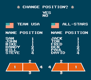 
Super Dodge Ball | NES | gameplay screenshot | Data by MobyGames.com