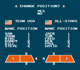 
Super Dodge Ball | NES | gameplay screenshot | Data by MobyGames.com