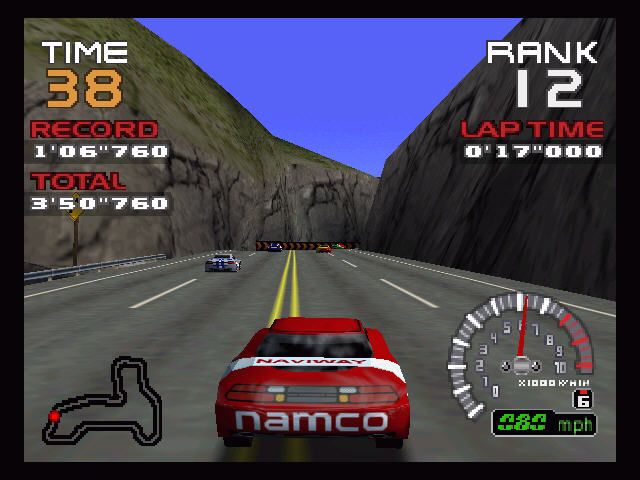 
Ridge Racer 64 | Nintendo 64 | gameplay screenshot | Data by MobyGames.com