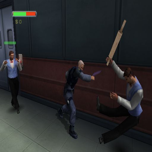 Minority Report: Everybody Runs | PlayStation 2 | gameplay screenshot | region=North America | source-country= | zypher-v2 | moby-dce7c58ec461 | Data by MobyGames.com