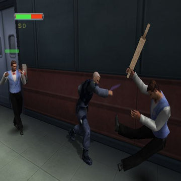 Minority Report: Everybody Runs | PlayStation 2 | gameplay screenshot | region=North America | source-country= | zypher-v2 | moby-dce7c58ec461 | Data by MobyGames.com