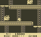 
Kirby's Dream Land | Game Boy | gameplay screenshot | Data by MobyGames.com