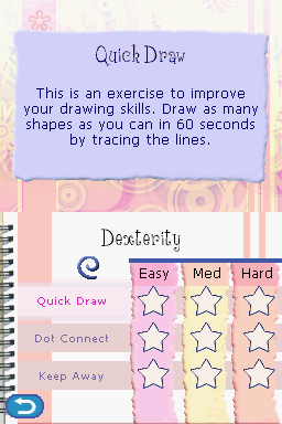 
Imagine: Artist | Nintendo DS | gameplay screenshot | Data by MobyGames.com