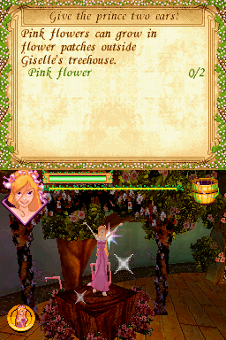 Enchanted | Nintendo DS | gameplay screenshot | Data by MobyGames.com