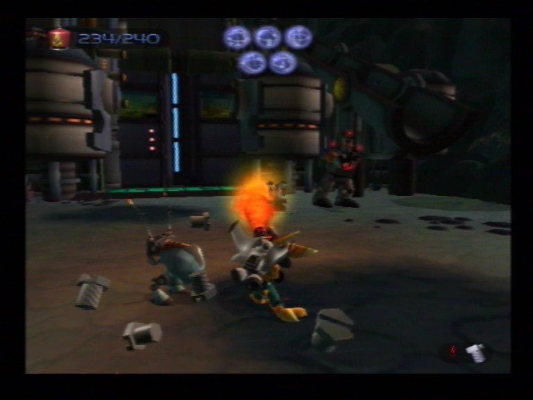 
Ratchet & Clank | PlayStation 2 | gameplay screenshot | Region: North America | source-country= | Data by MobyGames.com