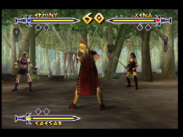 
Xena: Warrior Princess - The Talisman of Fate | Nintendo 64 | gameplay screenshot | Data by MobyGames.com