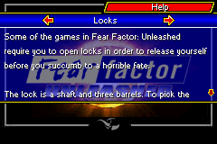 
Fear Factor: Unleashed | Game Boy Advance | gameplay screenshot | Data by MobyGames.com