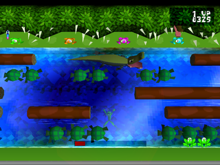 
Frogger | PlayStation | gameplay screenshot | Data by MobyGames.com