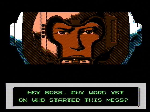 The Mutant Virus | NES | gameplay screenshot | Data by MobyGames.com