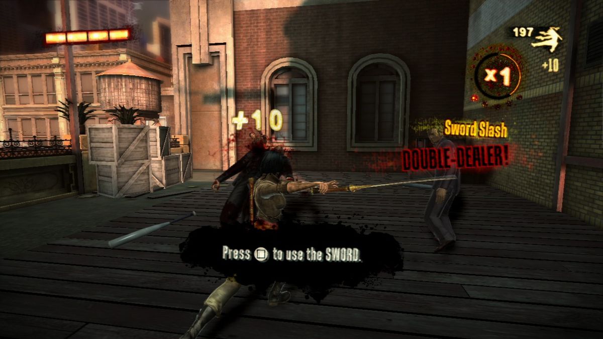 
Wet | PlayStation 3 | gameplay screenshot | Region: North America | source-country= | Data by MobyGames.com