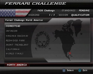 
Ferrari Challenge: Trofeo Pirelli | PlayStation 2 | gameplay screenshot | Region: North America | source-country= | Data by MobyGames.com