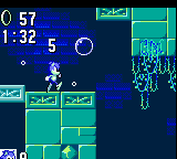 
Sonic the Hedgehog | Game Gear | gameplay screenshot | Data by MobyGames.com
