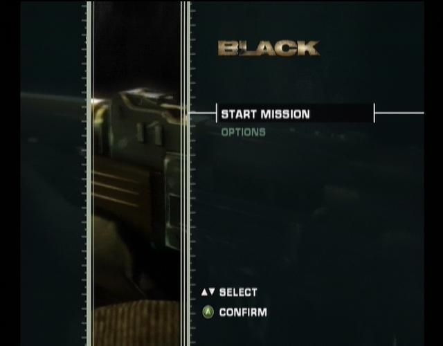 Black | Xbox | gameplay screenshot | region=North America | source-country= | zypher-v2 | moby-b2695362aae5 | Data by MobyGames.com